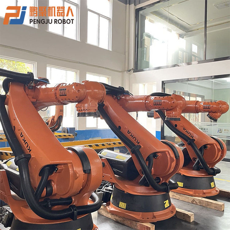6 axes contrôlés Robot de palettisation KR210 avec protocole de communication Ethernet/IP Robot KUKA utilisé
