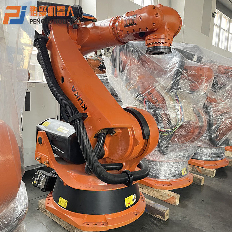 6 axes contrôlés Robot de palettisation KR210 avec protocole de communication Ethernet/IP Robot KUKA utilisé