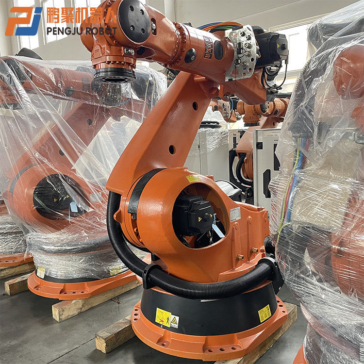 6 axes contrôlés Robot de palettisation KR210 avec protocole de communication Ethernet/IP Robot KUKA utilisé