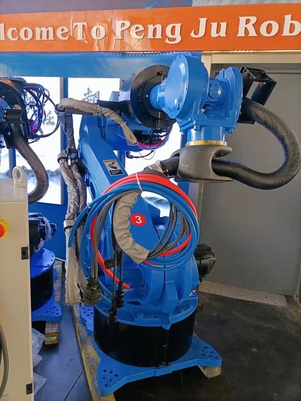 Robot de soudage par arc laser industriel TIG doté de poignet creux pour l'acier en aluminium