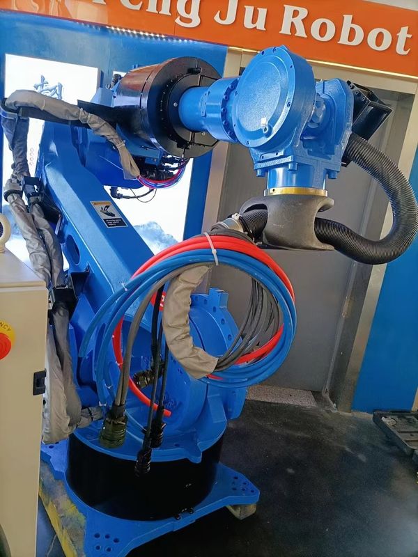 Robot de soudage par arc laser industriel TIG doté de poignet creux pour l'acier en aluminium