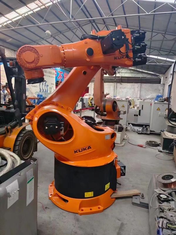 KR 510 R3080 robot de palettisation t kuka bras mécanique industriel à 6 axes et charge utile industrielle de 500 kg Le robot KUKA KR 510 R3080 est un bras robot à 6 axes offrant une charge utile de 510 kg et une charge utile de 3076 mm