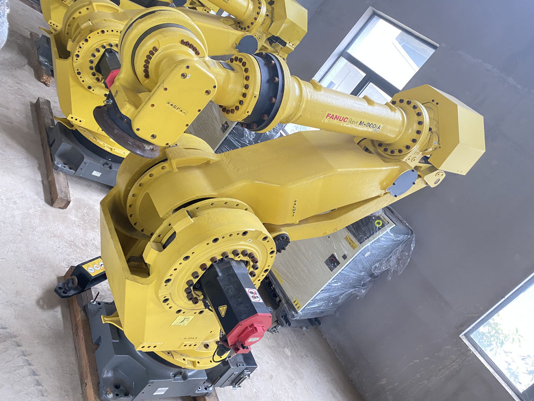 Fanuc M-900iA 350 Robots d'occasion 6 axes 2655mm Régulateur R30iA de portée parfait pour la palettisation et plus