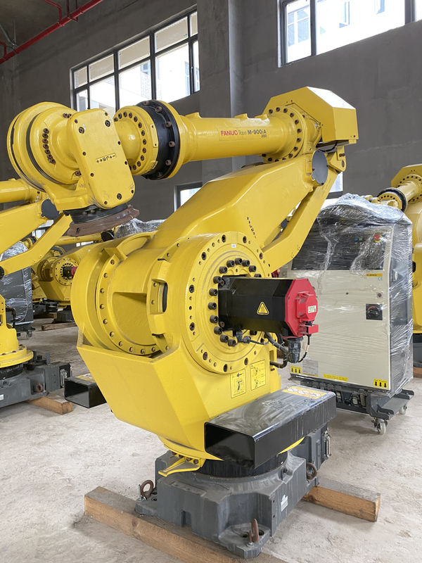 Fanuc M-900iA 350 Robots d'occasion 6 axes 2655mm Régulateur R30iA de portée parfait pour la palettisation et plus