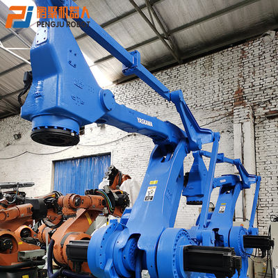 4 robot de empilement spécial de la charge 800kg de l'envergure de bras de Yaskawa MPL800 de robot d'occasion d'axe 3159mm pour l'usine de brique
