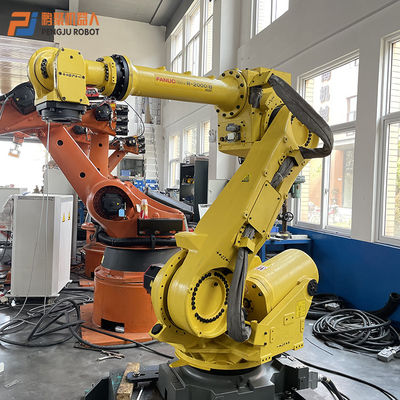 Robots industriels 2000iB/165F d'occasion FANUC pallettisant manipulant le bras de robot de soudage par points