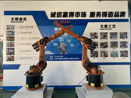 Kuka KR16-3 16kg charge utile 1611mm atteindre la programmation plafond montage robot de soudage pour soudage flexible et arc assemblage revêtement machine de coupe machine de chargement
