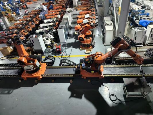 IP65 Sécurité KR360L280-3 280kg Charge utile KUKA Robot de soudage 3126mm Portée pour le meulage et le soudage par points dans les usines automobiles