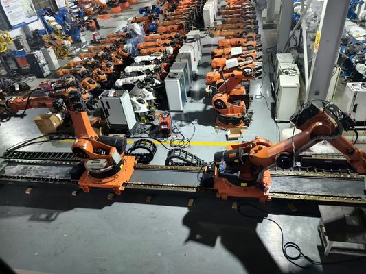 KUKA KR180 R3100-K 6 axes C4 180 kg Charge utile 3100 mm Robot de montage de plafond pour différentes applications