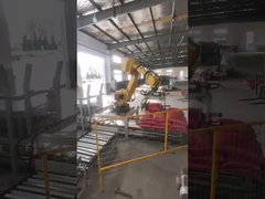 Utilisé robot de palettisation Kuka avec communication Profinet robot de chargement de manutention automatique de palettisation