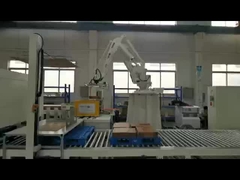 Chargement de machine déchargeant les robots utilisés IRB6640-235/2.55 d'ABB