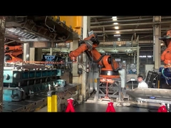Bras 6640-235/2.55 de robot d'occasion ABB pour le soudage par points manipulant la palletisation