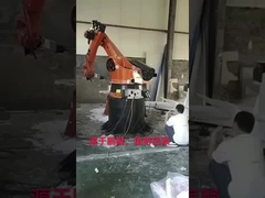 Machine de meulage de fraisage utilisée de robot de bord en bois industriel d'ABB ABB6640-130 3,2